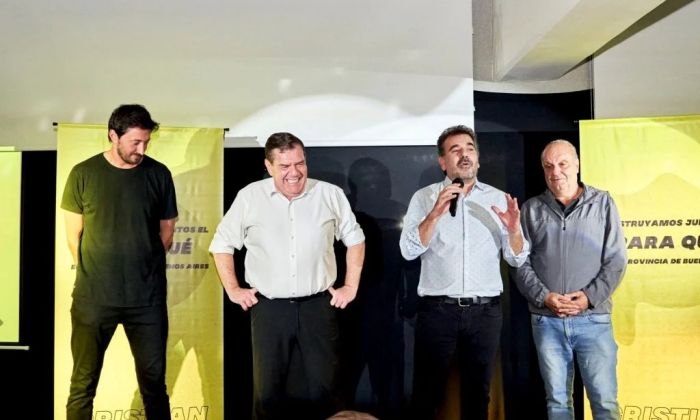 Pinamar:  Cristian Ritondo presentó su equipo de trabajo, el concejal varelense Diego Giménez participó de la jornada